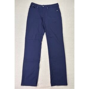 Outlier Men's 32 Slim Dungarees Navy Blue Schoeller Doubleweave Canvas Pants
